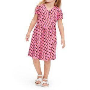 Diane Von Furstenberg for Target sz 10 / 12 girls short sleeve wrap dress